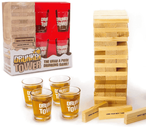 Jenga shot Juego para beber