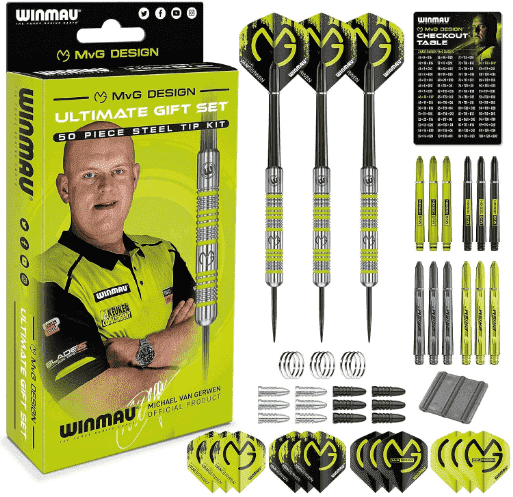 WINMAU Michael Van Gerwen MvG Gift Sets